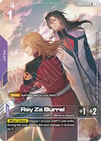 Rey Za Burrel (R+) | Phantom Aria | R+ | Holofoil | #GD04-093