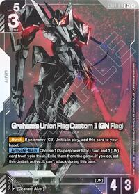 Graham's Union Flag Custom II (GN Flag) (R+) | Phantom Aria | R+ | Holofoil | #GD04-071