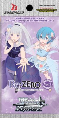 Weiss Schwarz: Re:ZERO -Starting Life in Another World- Vol. 3 Booster Pack