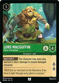 Lord MacGuffin - Clever Swordsman 78/204 Uncommon
