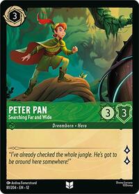 Peter Pan - Searching Far and Wide 81/204 Uncommon