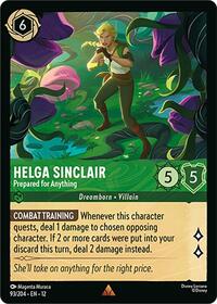 Helga Sinclair - Prepared for Anything 93/204 Rare