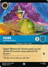 Fauna - Good-Natured Fairy (Foil) 140/204 Common Cold Foil