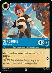 Syndrome - Evil Inventor 143/204 Common