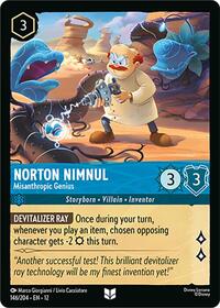 Norton Nimnul - Misanthropic Genius 146/204 Uncommon