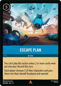 Escape Plan 164/204 Rare
