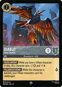 Diablo - Stone Servant | Wilds Unknown | Super Rare | Normal | #196/204