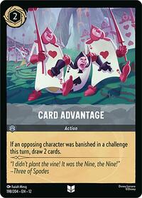 Card Advantage | Wilds Unknown | Uncommon | Cold Foil | #198/204