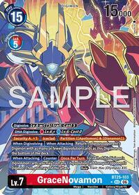 GraceNovamon (Alternate Art) | Dual Revolution | Secret Rare | Foil | #BT25-103 SEC
