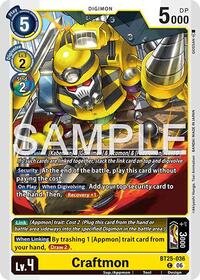 Craftmon | Dual Revolution | Common | Normal | #BT25-036 C