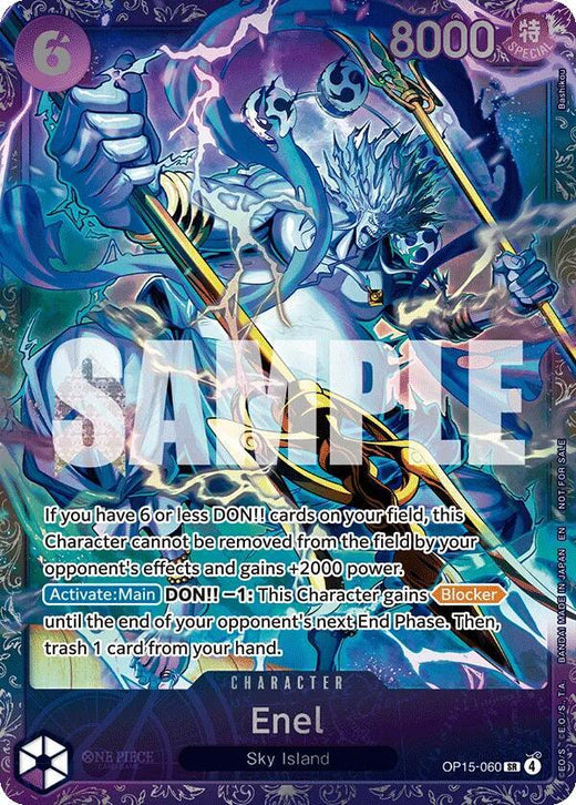 Enel (Treasure Cup May 2026) OP15-060 SR Foil
