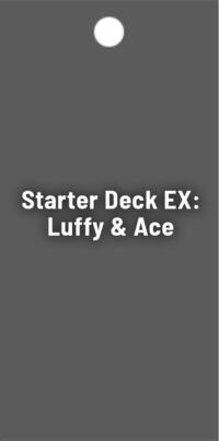 One Piece Card Game: Starter Deck EX: Luffy & Ace Bonus Pack