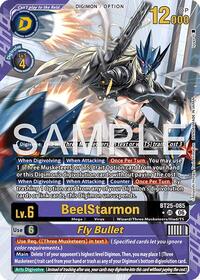 BeelStarmon // Fly Bullet (Alternate Art) | Dual Revolution | Ultimate Rare | Foil | #BT25-085