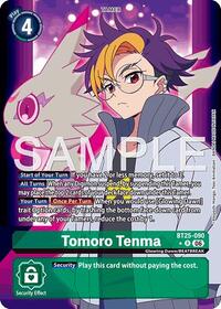 Tomoro Tenma (Alternate Art) | Dual Revolution | Rare | Foil | #BT25-090 R