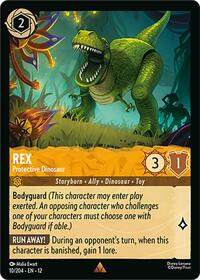 Rex - Protective Dinosaur 10/204 Rare