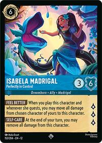 Isabela Madrigal - Perfectly in Control 153/204 Super Rare