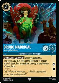 Bruno Madrigal - Seeing the Future 156/204 Common