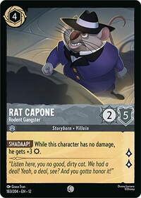 Rat Capone - Rodent Gangster | Wilds Unknown | Common | Cold Foil | #183/204