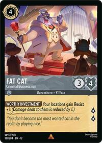 Fat Cat - Criminal Businessman | Wilds Unknown | Rare | Normal | #187/204