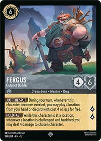 Fergus - Outpost Builder | Wilds Unknown | Super Rare | Normal | #194/204