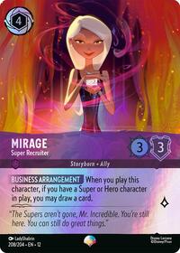 Mirage - Super Recruiter (Epic) | Wilds Unknown | Epic | Holofoil | #208/204