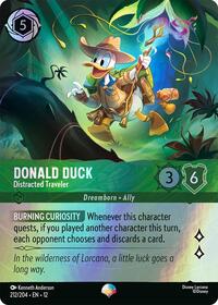 Donald Duck - Distracted Traveler (Epic) | Wilds Unknown | Epic | Holofoil | #212/204