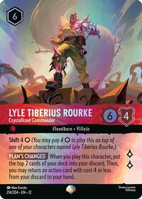 Lyle Tiberius Rourke - Crystallized Commander (Epic) | Wilds Unknown | Epic | Holofoil | #214/204
