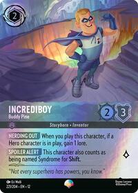 Incrediboy - Buddy Pine (Epic) | Wilds Unknown | Epic | Holofoil | #221/204