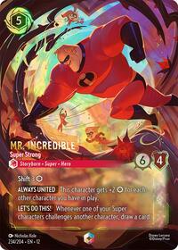 Mr. Incredible - Super Strong (Enchanted) | Wilds Unknown | Enchanted | Holofoil | #234/204
