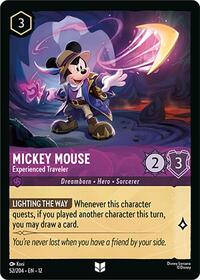 Mickey Mouse - Experienced Traveler 52/204 Uncommon