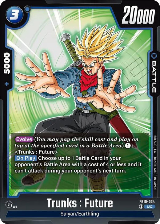 Trunks : Future - FB10-034 Uncommon