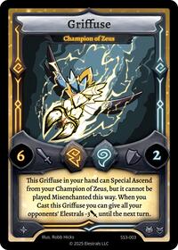 Griffuse - Champion of Zeus | Shattered Stars Chapter 3 [SS3] | C | Normal | #SS3-003