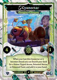 Cyanectar - Champion of Dionysus | World Championships 2026 | SR | Unspecified | #EW26-S1