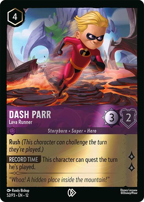 Dash Parr - Lava Runner 52 Promo Cold Foil