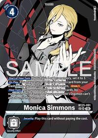 Monica Simmons (SP) | Dual Revolution | Super Rare | Foil | #BT25-091 SR