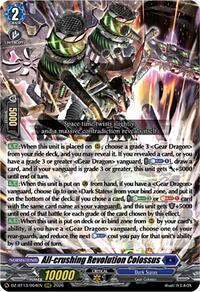 All-crushing Revolution Colossus | DZ-BT13: Parallactic Clash | RRR | Normal | #DZ-BT13/004EN