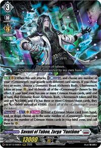 Savant of Taboo, Zorga "Fantome" | DZ-BT13: Parallactic Clash | RRR | Normal | #DZ-BT13/008EN