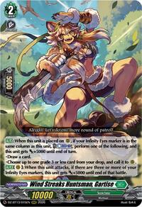 Wind Streaks Huntsman, Gartise | DZ-BT13: Parallactic Clash | RRR | Normal | #DZ-BT13/015EN