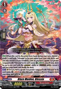 Blaze Maiden, Blessia | DZ-BT13: Parallactic Clash | RR | Normal | #DZ-BT13/034EN