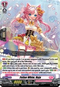 Feline Whim, Vuja | DZ-BT13: Parallactic Clash | RR | Normal | #DZ-BT13/054EN