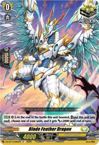 Blade Feather Dragon | DZ-BT13: Parallactic Clash | R+ | Normal | #DZ-BT13/065EN