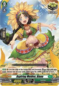 Aspiring Maiden, Alana | DZ-BT13: Parallactic Clash | R+ | Normal | #DZ-BT13/068EN