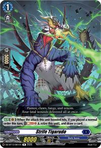 Strife Tigarudo | DZ-BT13: Parallactic Clash | R | Normal | #DZ-BT13/081EN