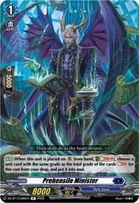 Prehensile Minister | DZ-BT13: Parallactic Clash | R | Normal | #DZ-BT13/082EN