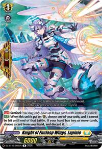 Knight of Enclasp Wings, Lapinio | DZ-BT13: Parallactic Clash | R | Normal | #DZ-BT13/093EN