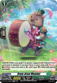 Drum-drum Wombat | DZ-BT13: Parallactic Clash | R | Normal | #DZ-BT13/096EN