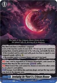 Enveloping the Planet is a Crimson Disease | DZ-BT13: Parallactic Clash | R | Normal | #DZ-BT13/104EN