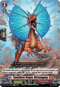 Tumultuous Dragon, Dieronagging | DZ-BT13: Parallactic Clash | C | Normal | #DZ-BT13/106EN