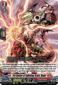 Fist Battler of Lightning Scale, Blajet | DZ-BT13: Parallactic Clash | C | Normal | #DZ-BT13/107EN