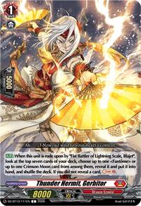 Thunder Hermit, Gerbitor | DZ-BT13: Parallactic Clash | C | Normal | #DZ-BT13/111EN